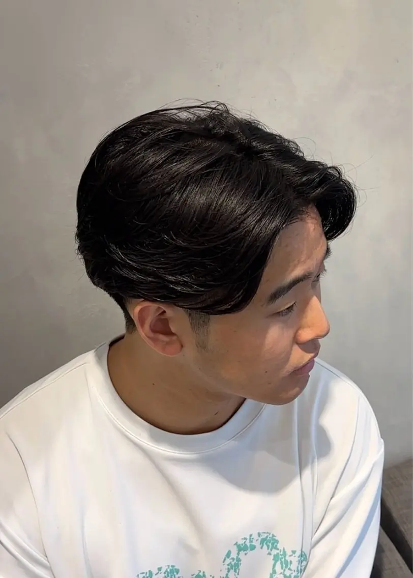 パーマ メンズ カット パーマ 優斗/パーマ/ フェード/ストリートのヘアスタイル