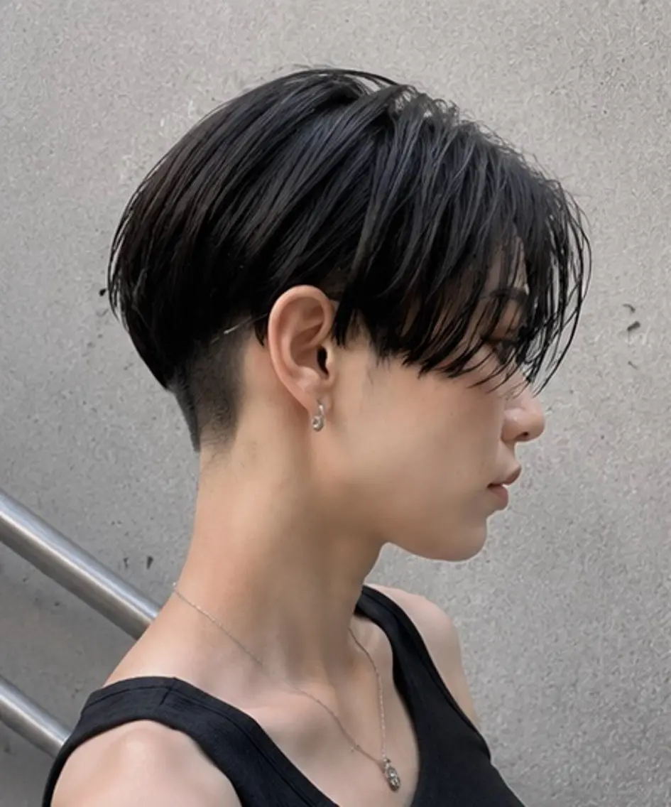 ショート ショートヘア カット トリートメント ハイトーンショート SHINOのヘアスタイル