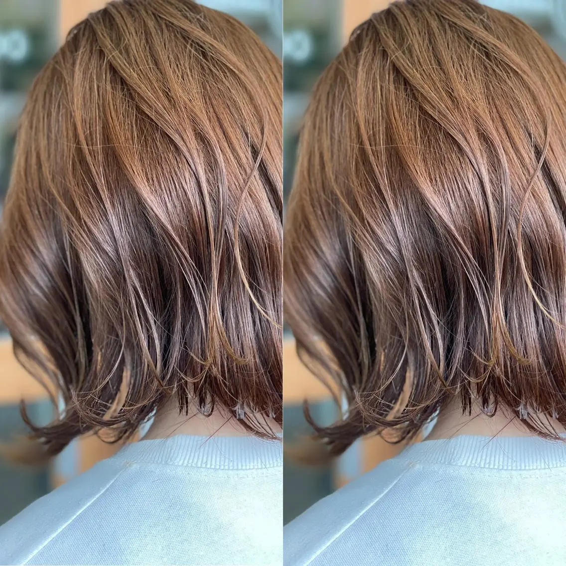 ミディアム カラー Snaly カラー特化ページのヘアスタイル