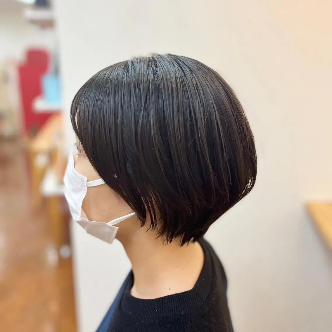 ショート ショートボブ 丸みショート ボブ ショートヘア 冨田 豊のヘアスタイル