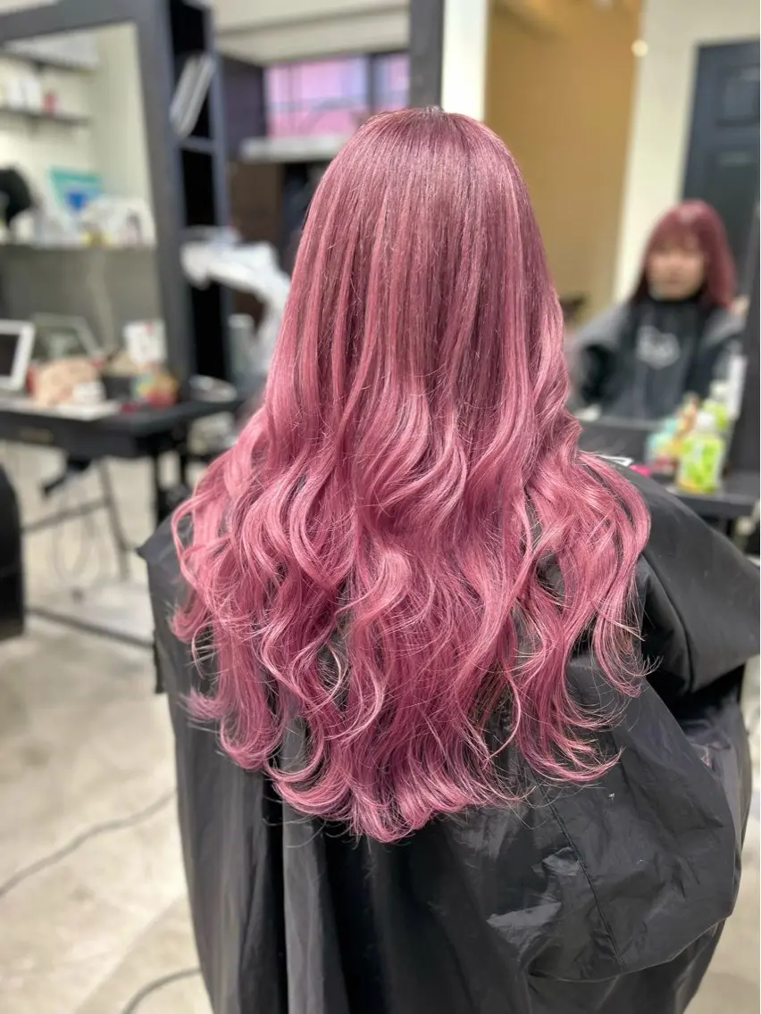 【人気No.1✨】馴染ませカット+ダイヤモンド💫プルエクステ60本〜+ダメージレスカラーの写真