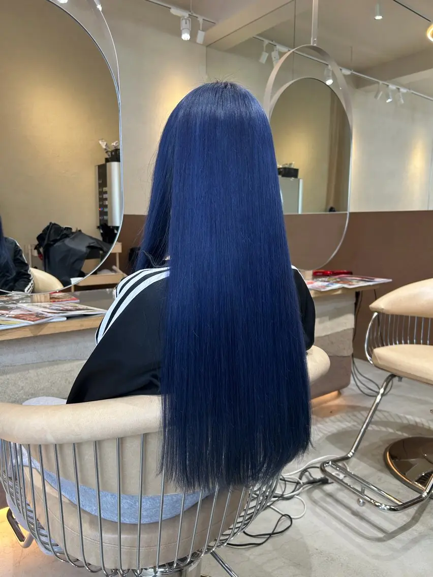 ロング カラー 平田 悠馬のヘアスタイル