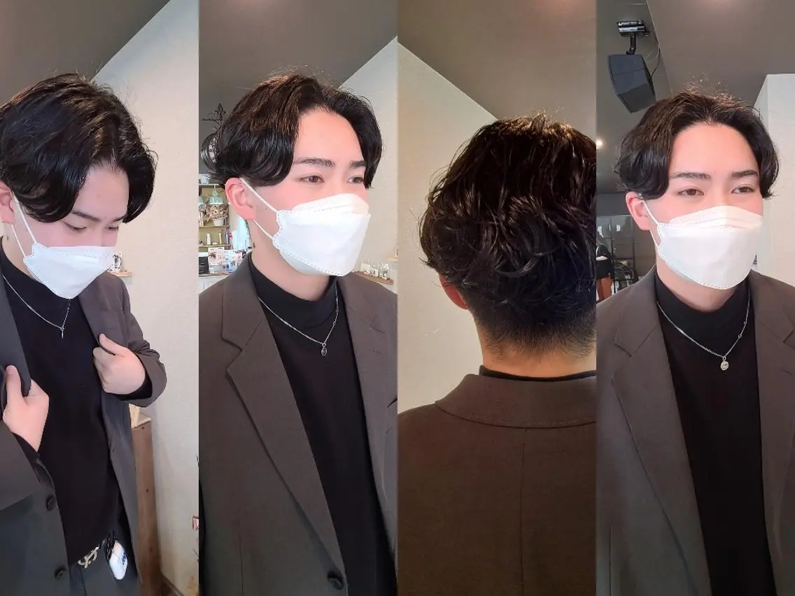メンズ限定🌿カット×パーマ×プチトリートメントの写真