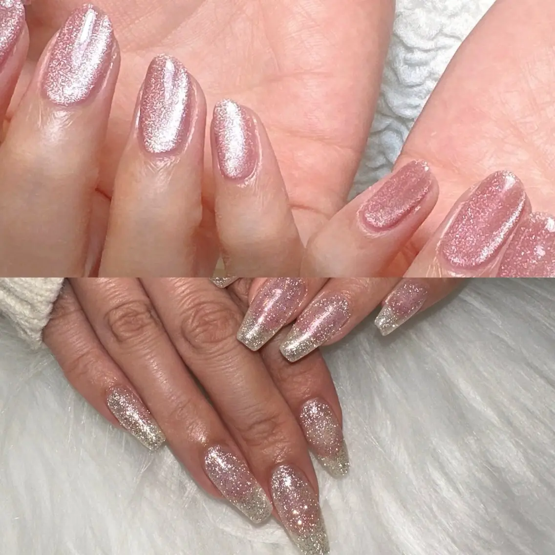 ご新規様限定！オフ無し　ハンドネイル💅マグネットorフラッシュの写真