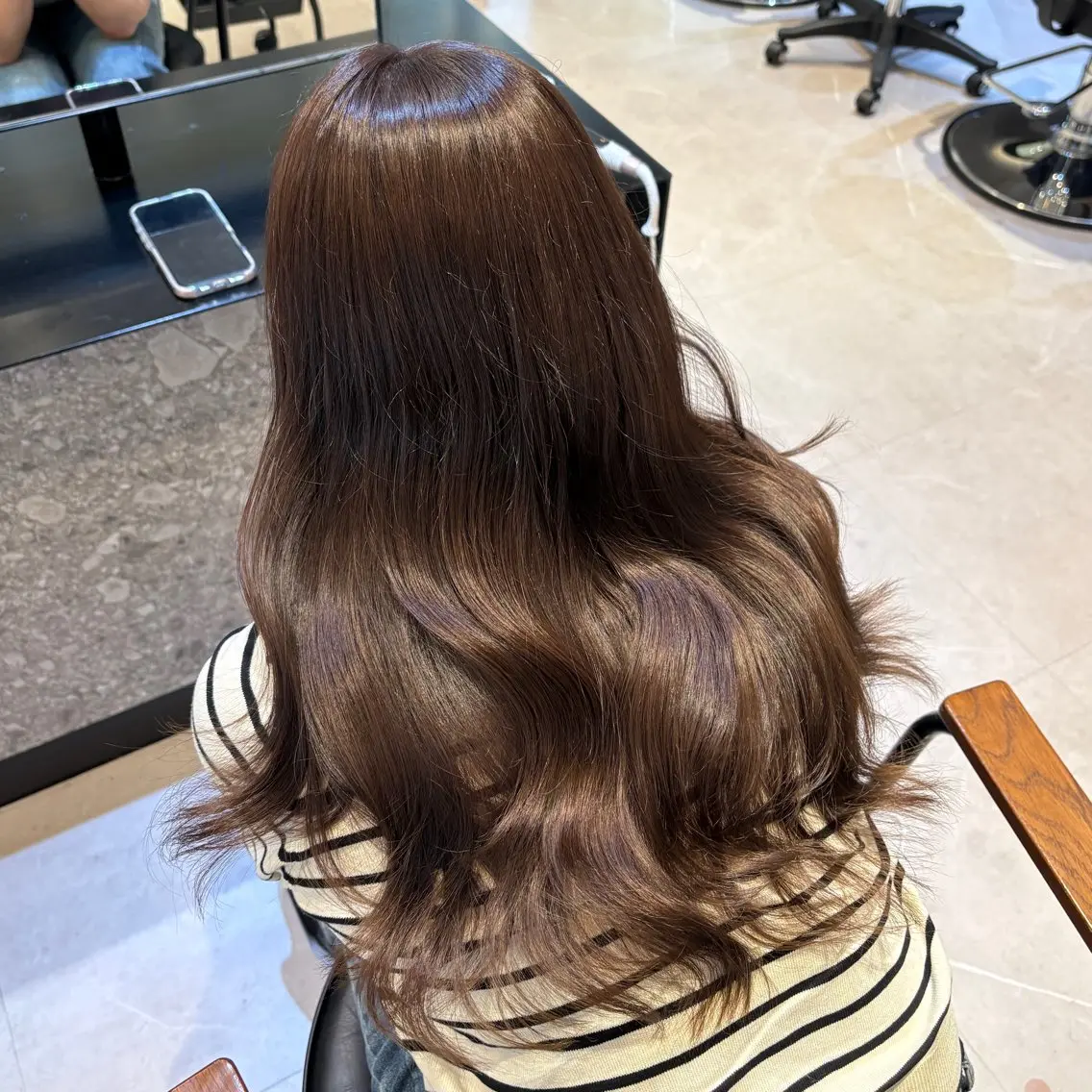 カラー ブラウンカラー ピンクカラー ヘアカラー 最安値メニュー✨️ sayuri🍓のヘアスタイル