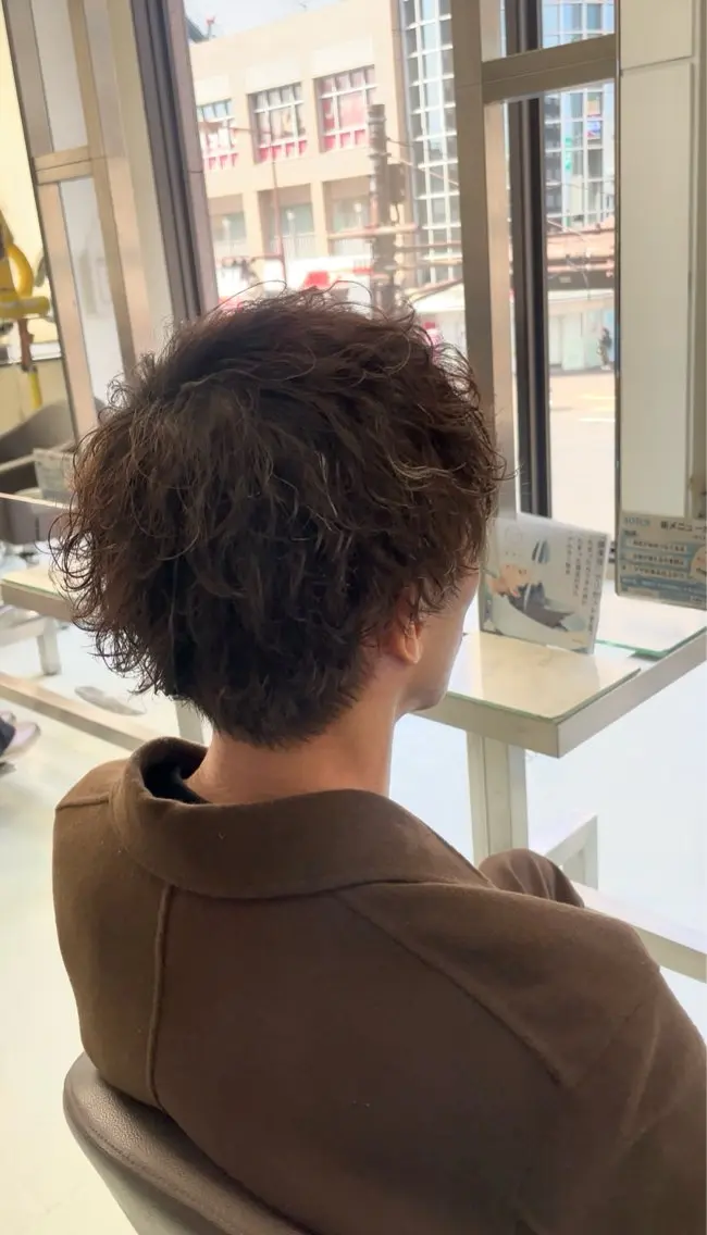 パーマ メンズ メンズパーマ ✨似合わせ特化美容師 WILL上村 拳吾のヘアスタイル