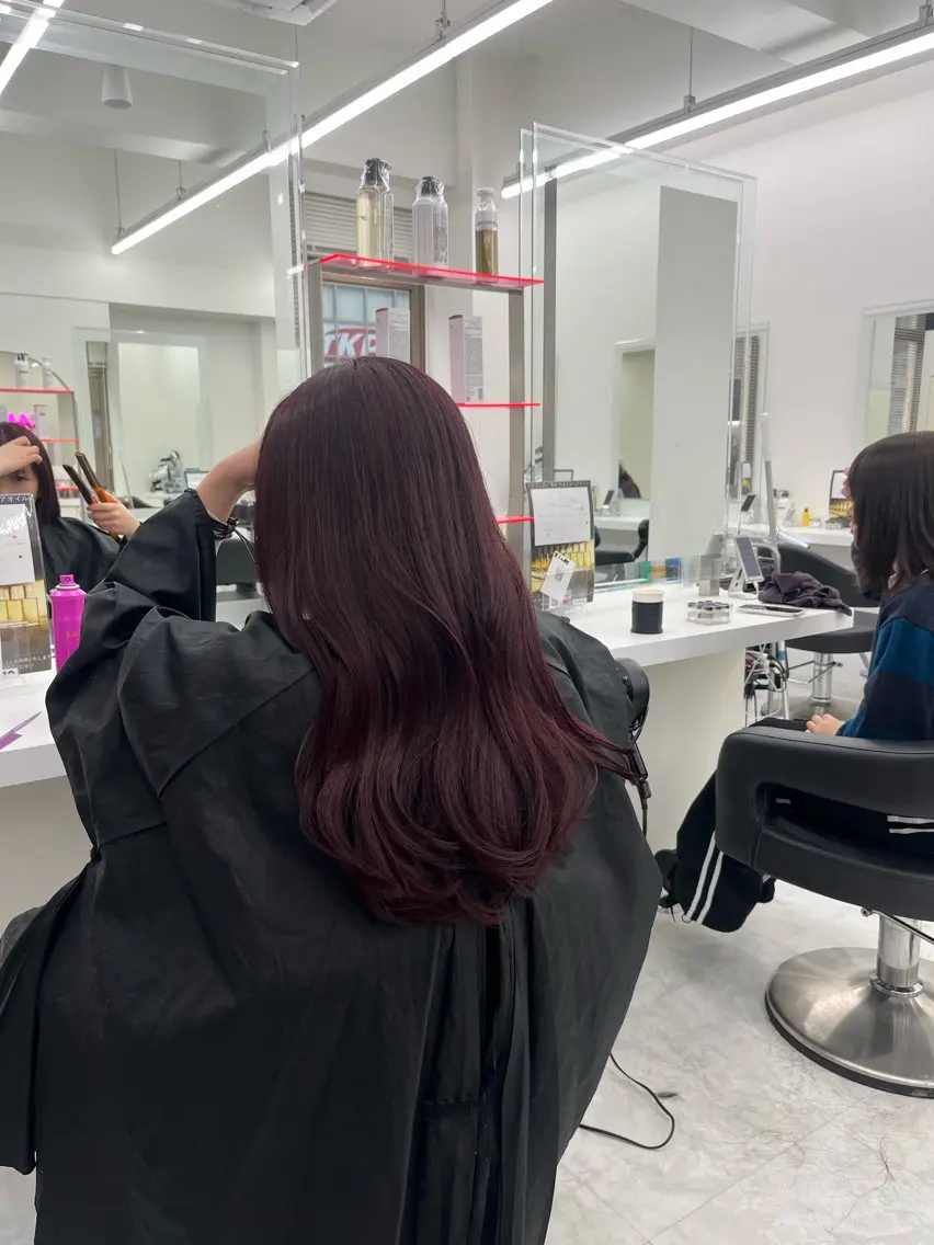 カラー 🍒暖色ダブルカラー /FUKA🍒のヘアスタイル