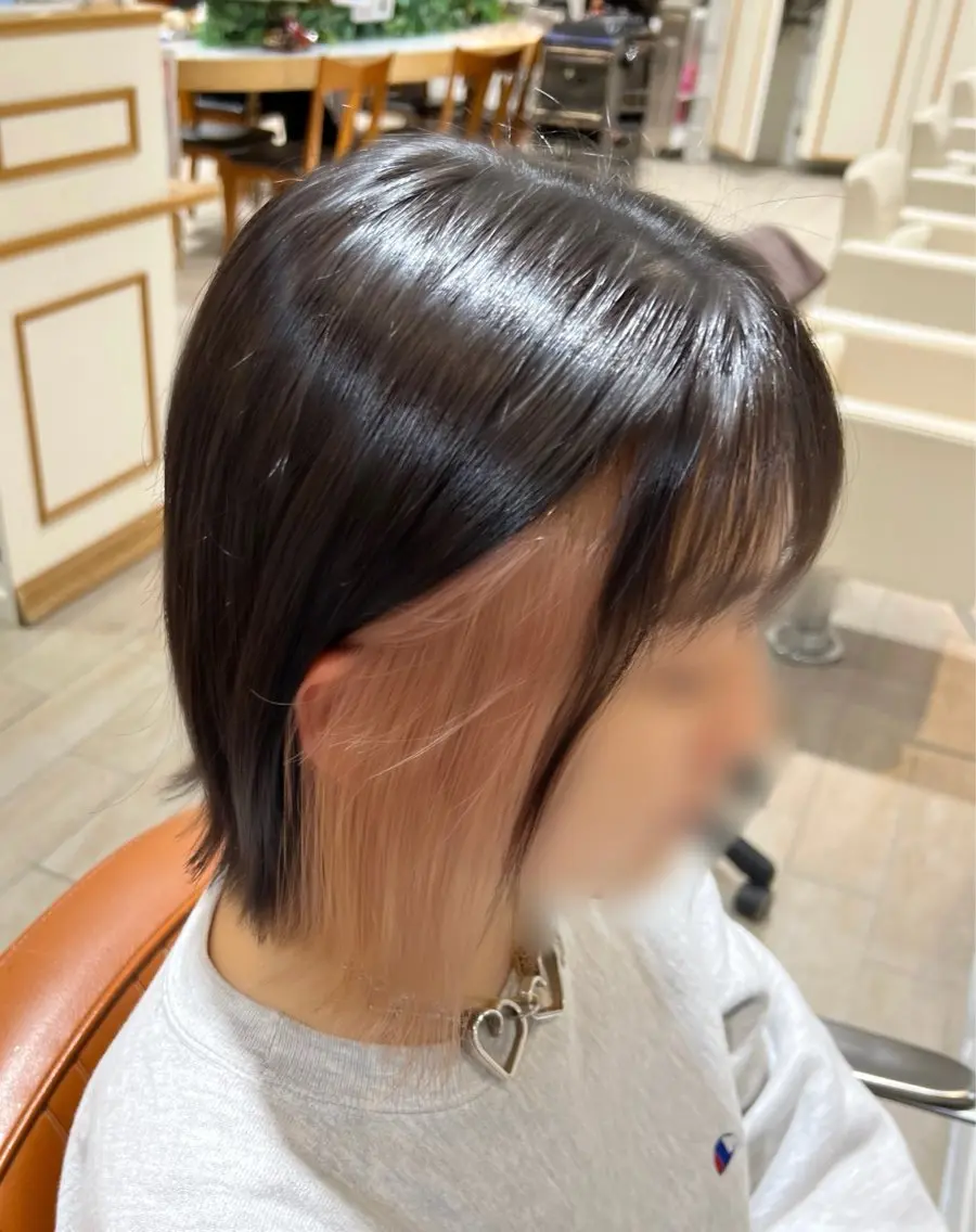 ショート カラー ヘアカラー モデル募集 セイノチヒロのヘアスタイル