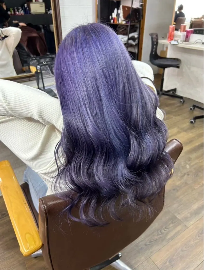 ロング カラー ヘアカラー ✨️ヘアサロン ユートピア✨️のヘアスタイル