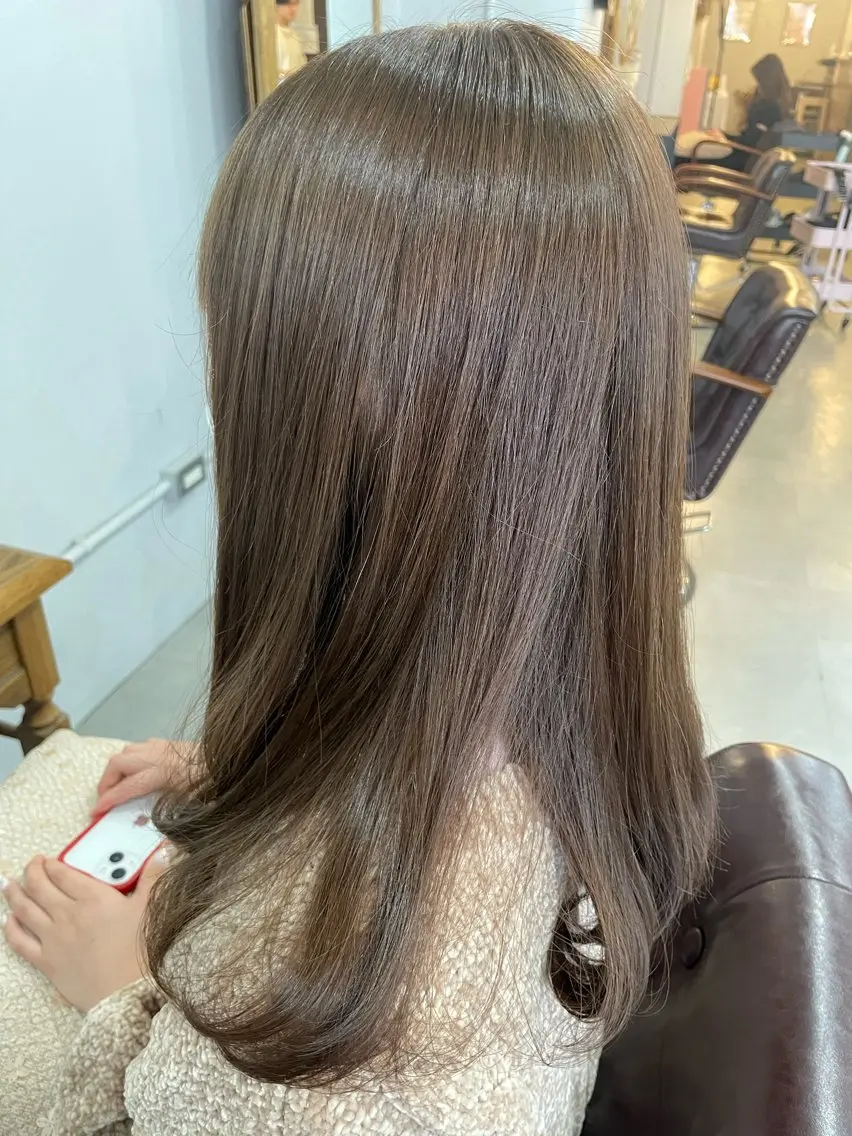 カット+プレミアムカラー+トリートメント💕の写真