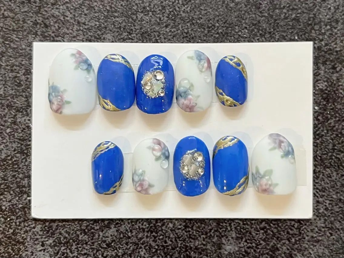 ネイル ネイルチップ ❀pom nail❀ aya.のネイルデザイン
