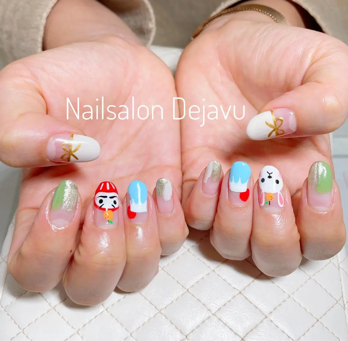 ネイル アートネイル ジェルネイル Nail salon Dejavu 🌿のネイルデザイン