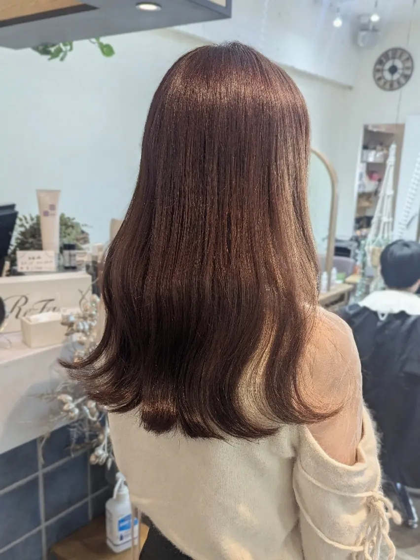 ロング カラー カット ヘアカラー トリートメント 🏹MIYU¦抜け感 ×柔らかカラーのヘアスタイル
