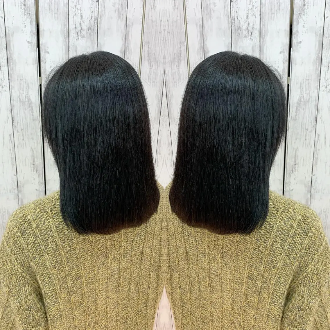 ミディアム カラー 髪質改善 Blumeのヘアスタイル