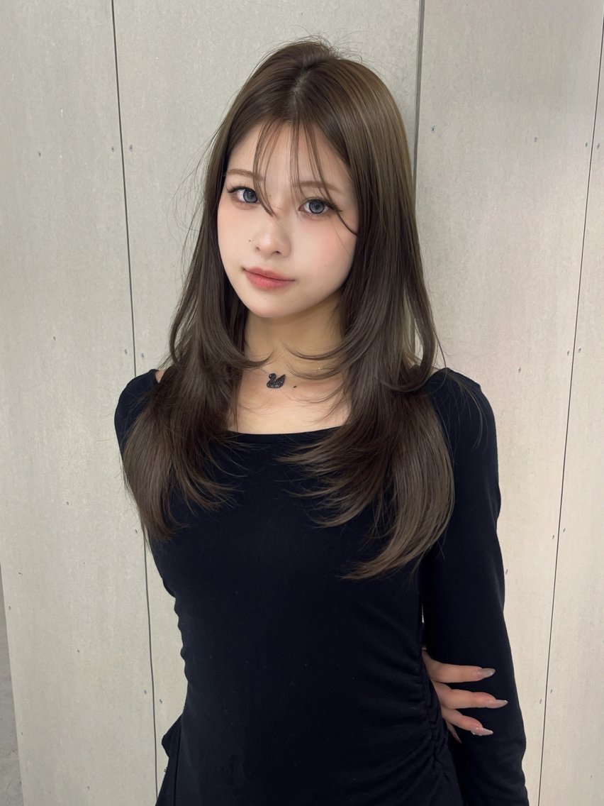 【平日限定✨】似合わせカット+艶カラー+3stepトリートメント💫 ¥17600→¥9000の写真