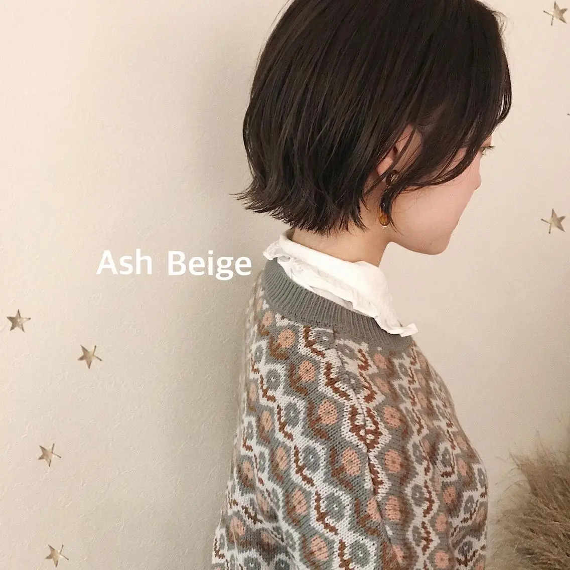 ショート カラー カット ヘアカラー 市川 千夏のヘアスタイル