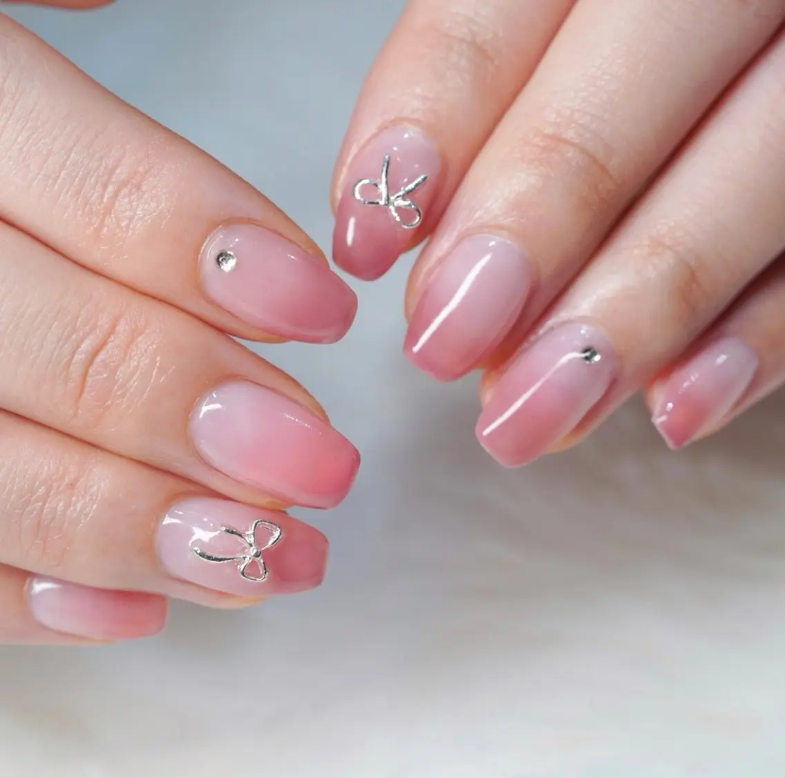 ミディアム ハンドネイル Re nailのネイルデザイン