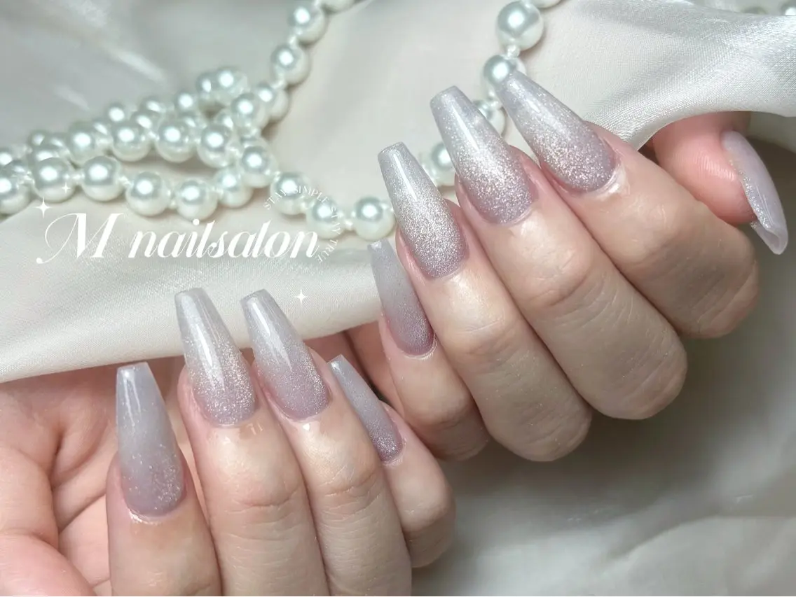 ネイル ハンドネイル M🌷nail 長さだし専門店のネイルデザイン