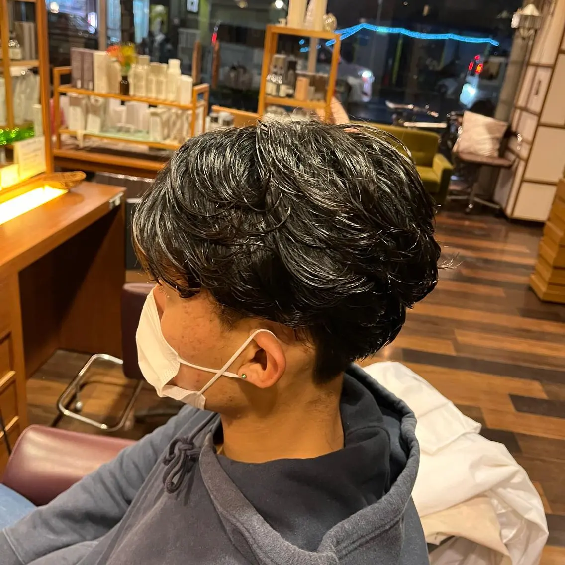 パーマ ニュアンスパーマ よしだ しおりのヘアスタイル