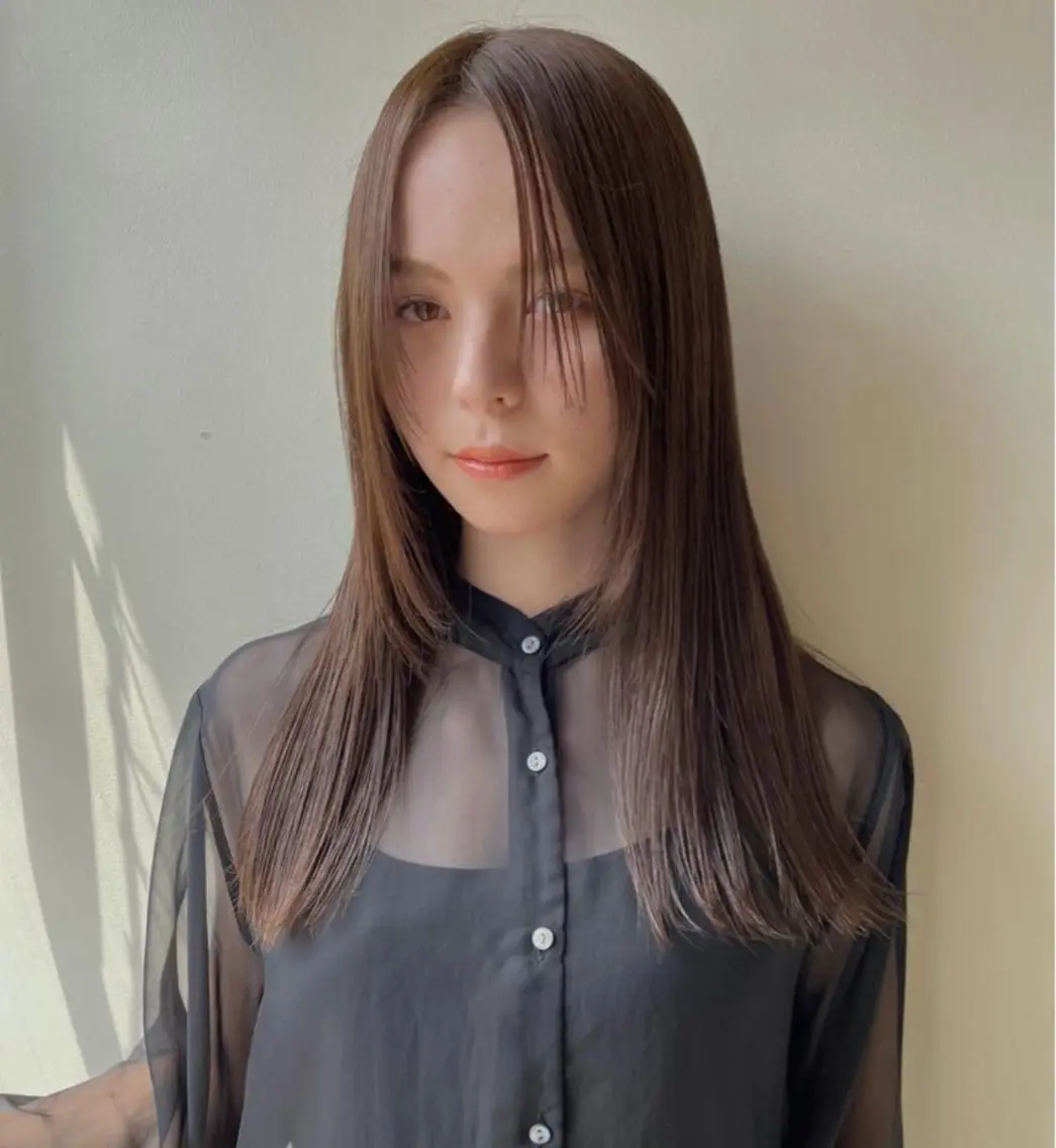 カット+髪質改善(アルガン幹細胞中性)トリートメント🫧の写真