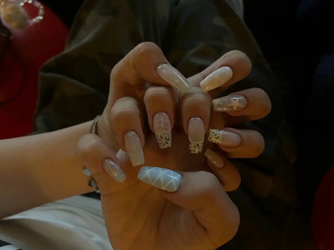 ネイル ハンドネイル IROHA NAIL Kurumi🪽🫧のネイルデザイン