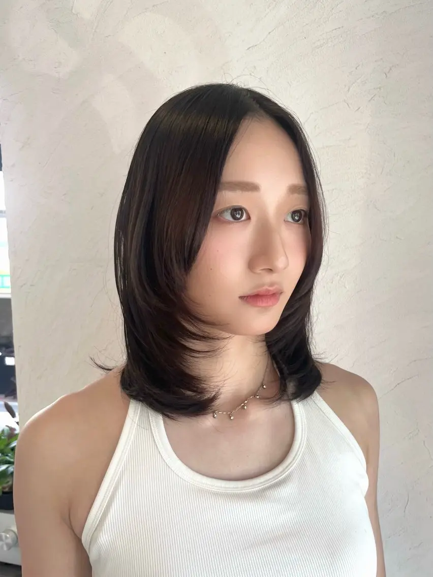 【🎀練習モデル限定🎀】ロングカット(鎖骨下)の写真