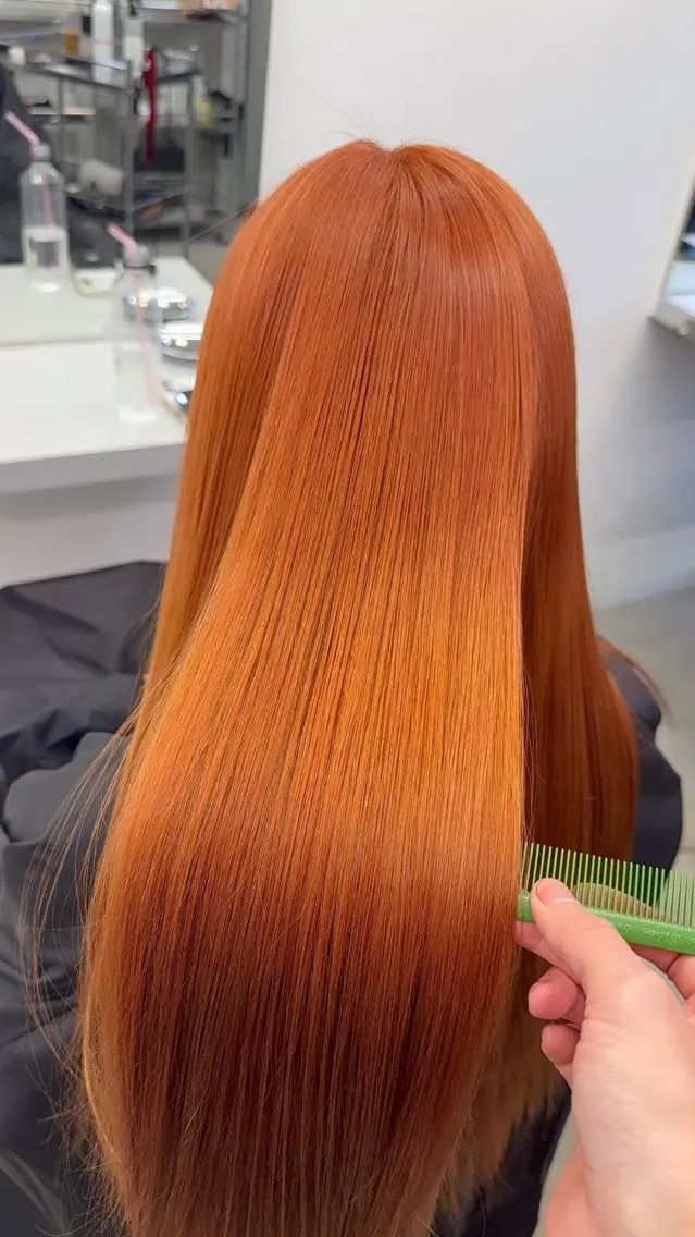 ロング ヘアカラー トリートメント okumura makiのヘアスタイル