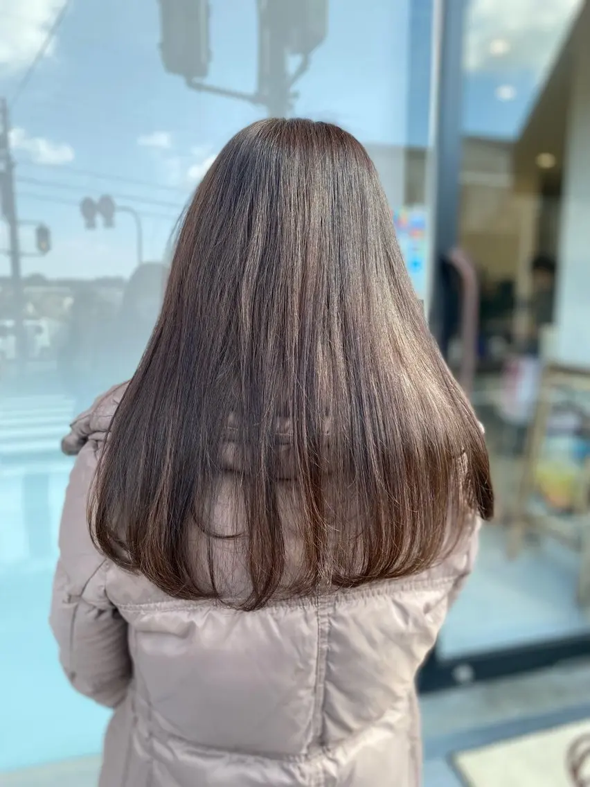 【新規】【美髪!外人風ペール感】カット+THROWカラーの写真