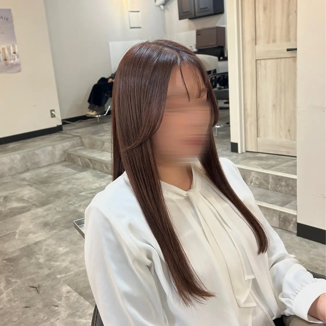 ロング 顔周りカット ヘア✂️&アイ👁️ 🫧ミユウ🫧のヘアスタイル