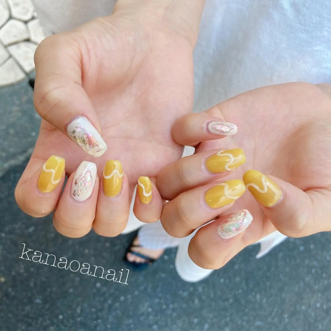 ネイル 地爪育成💅 kanaoanailのネイルデザイン