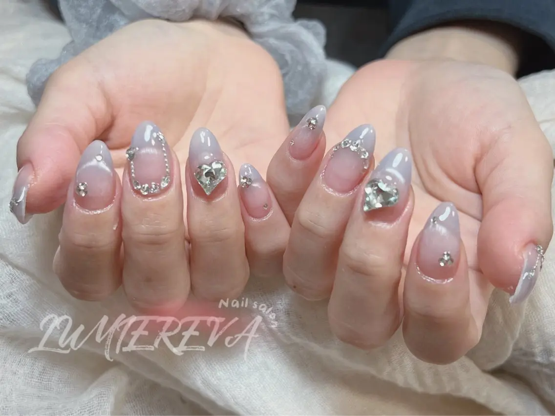 ネイル ハンドネイル Lumiereva @ネイルモデル募集中のネイルデザイン