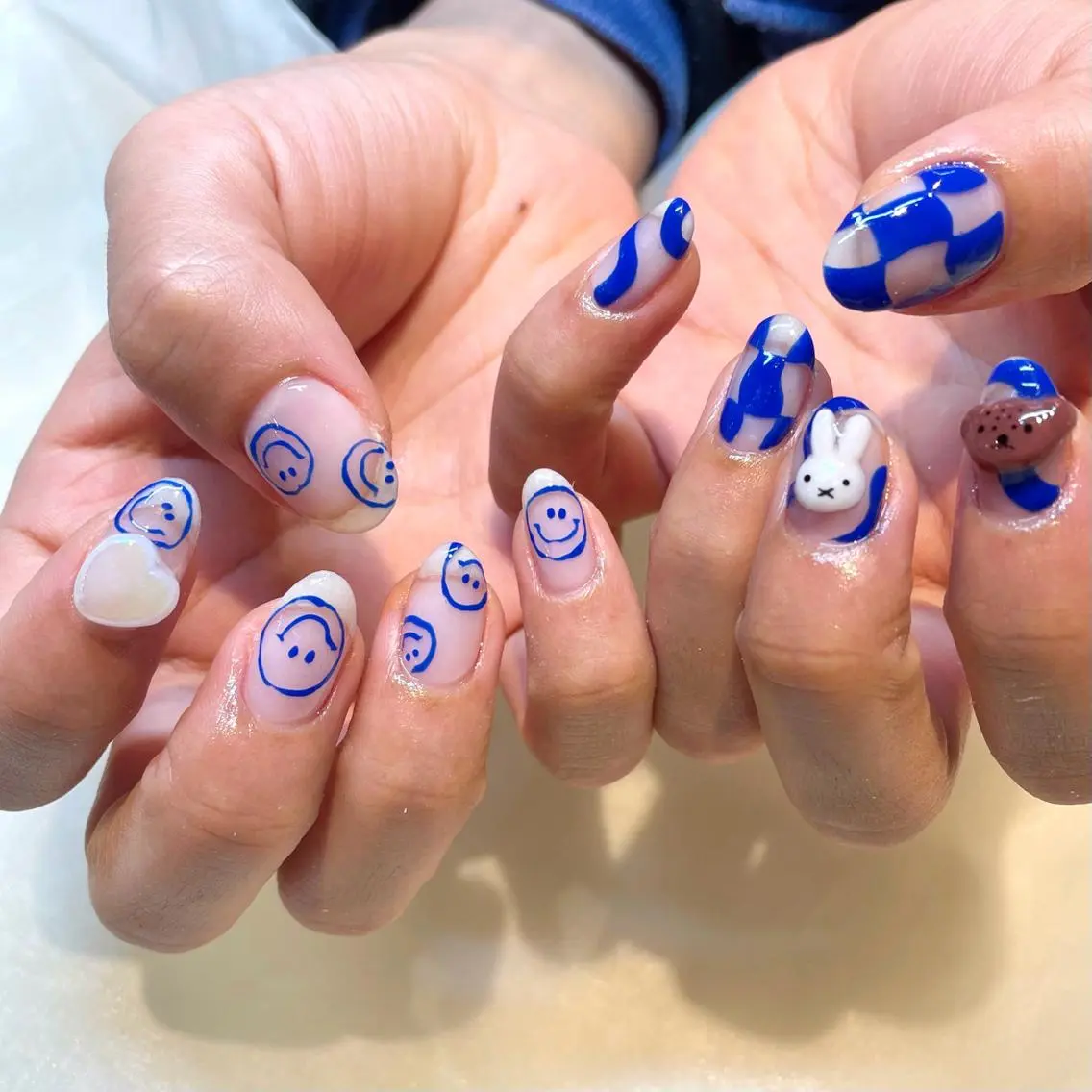 ネイル ハンドネイル 新井 ひなののネイルデザイン
