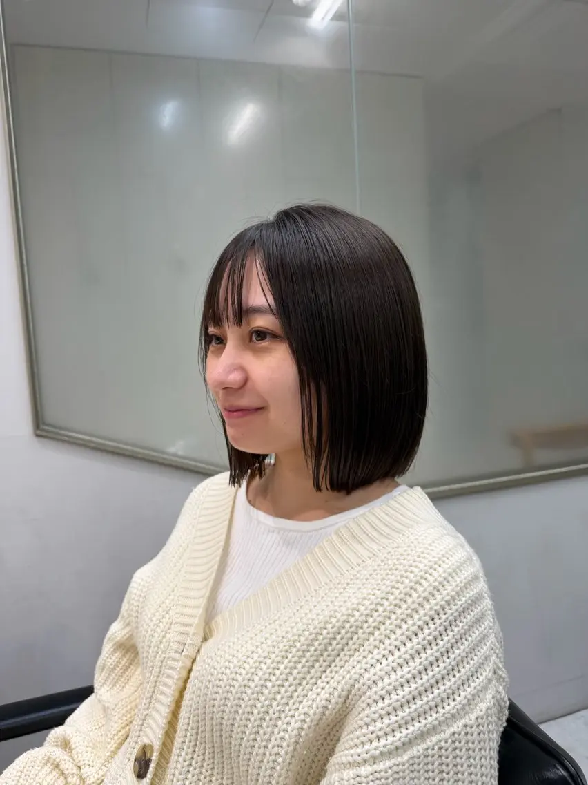 【✨10/17限定✨】似合わせカット＋ケアカラー＋2ステップトリートメントの写真