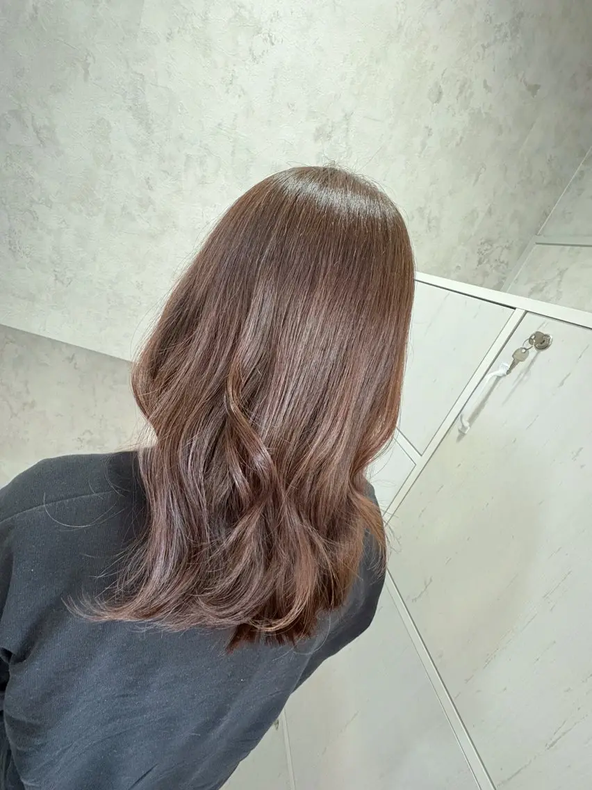 ロング カラー 透明感カラー カット ヘアカラー うる艶カラー/美髪 折戸光希のヘアスタイル