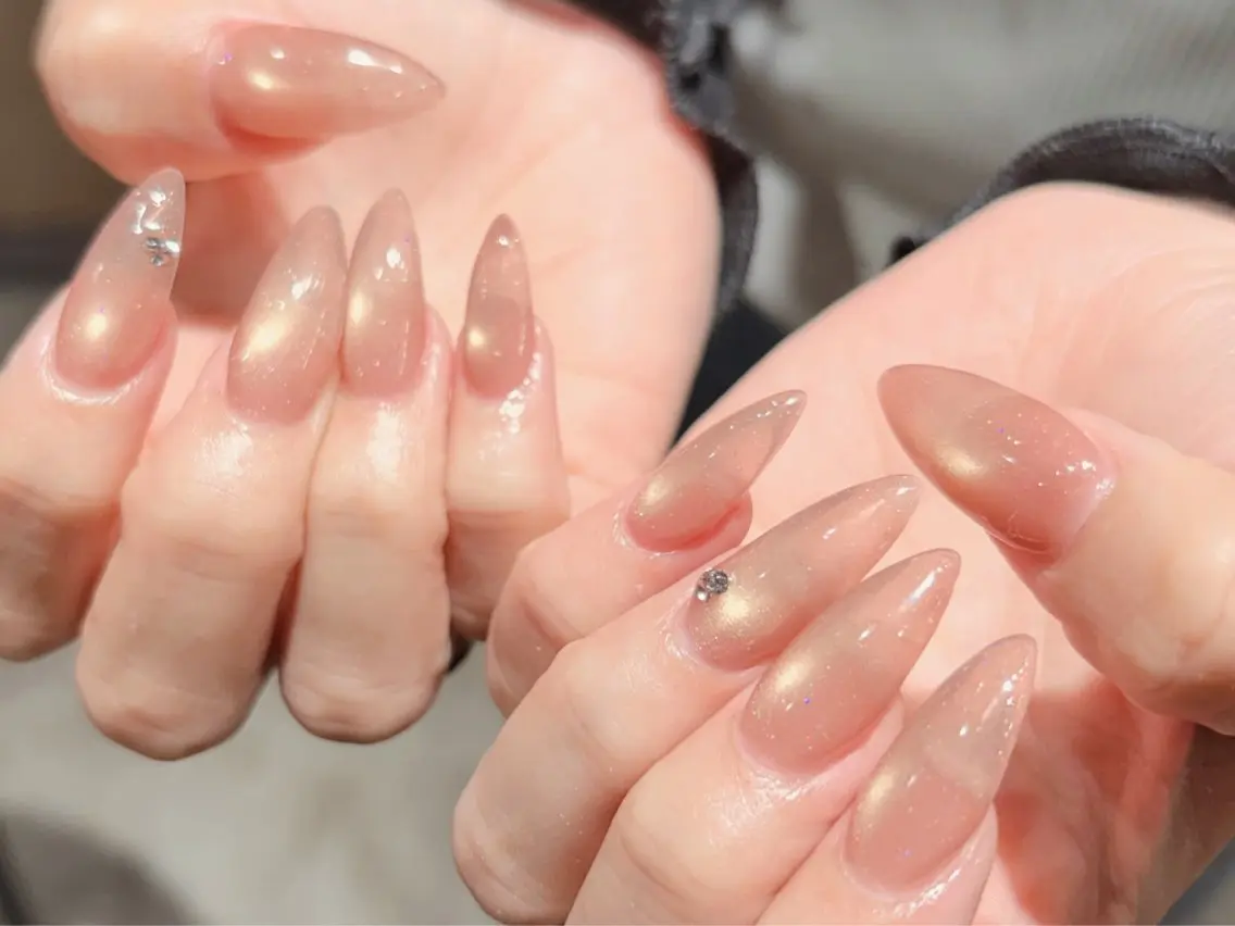 【長さだし10本💅】マグネットワンカラーの写真