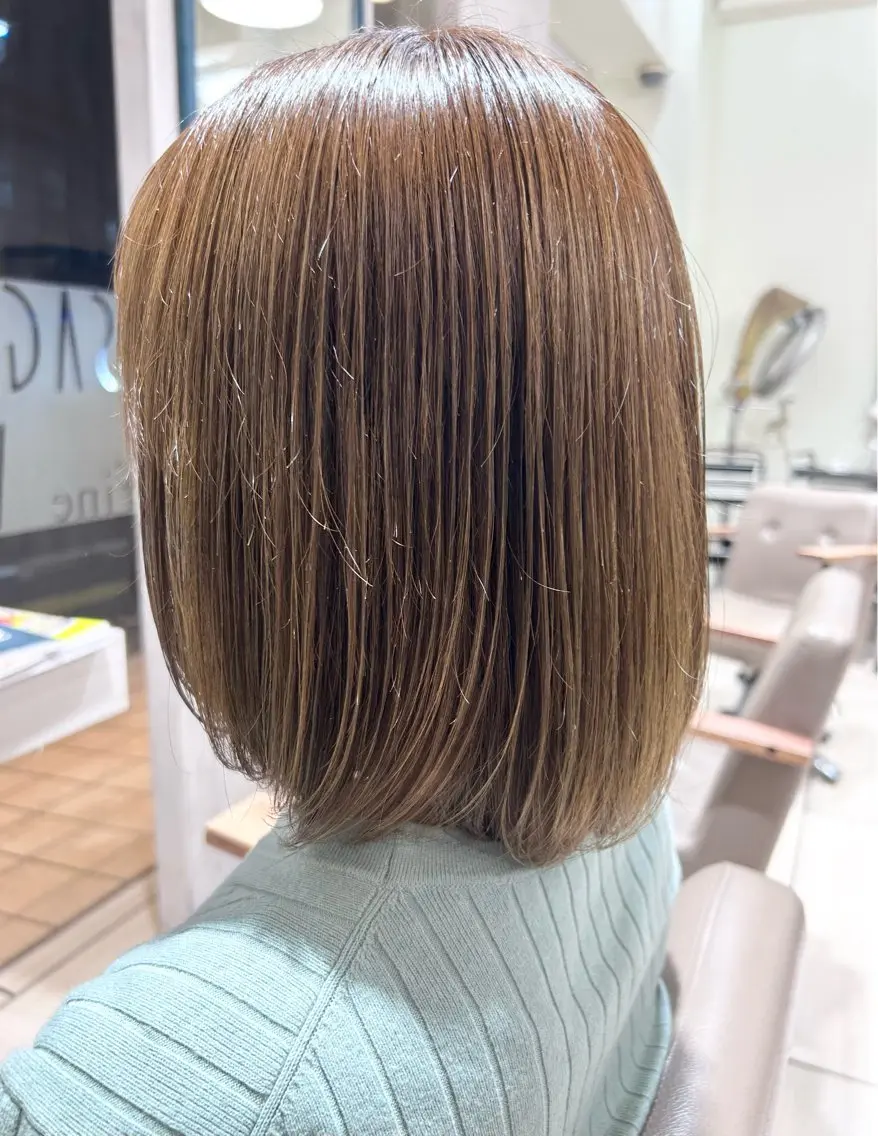 【新規のみ】🌼カット+ワンカラー+Aujuaトリートメント💛の写真