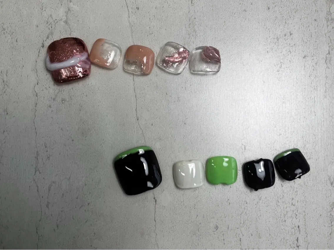 ネイル フットネイル フットネイル Msis  南口店 yukaのネイルデザイン