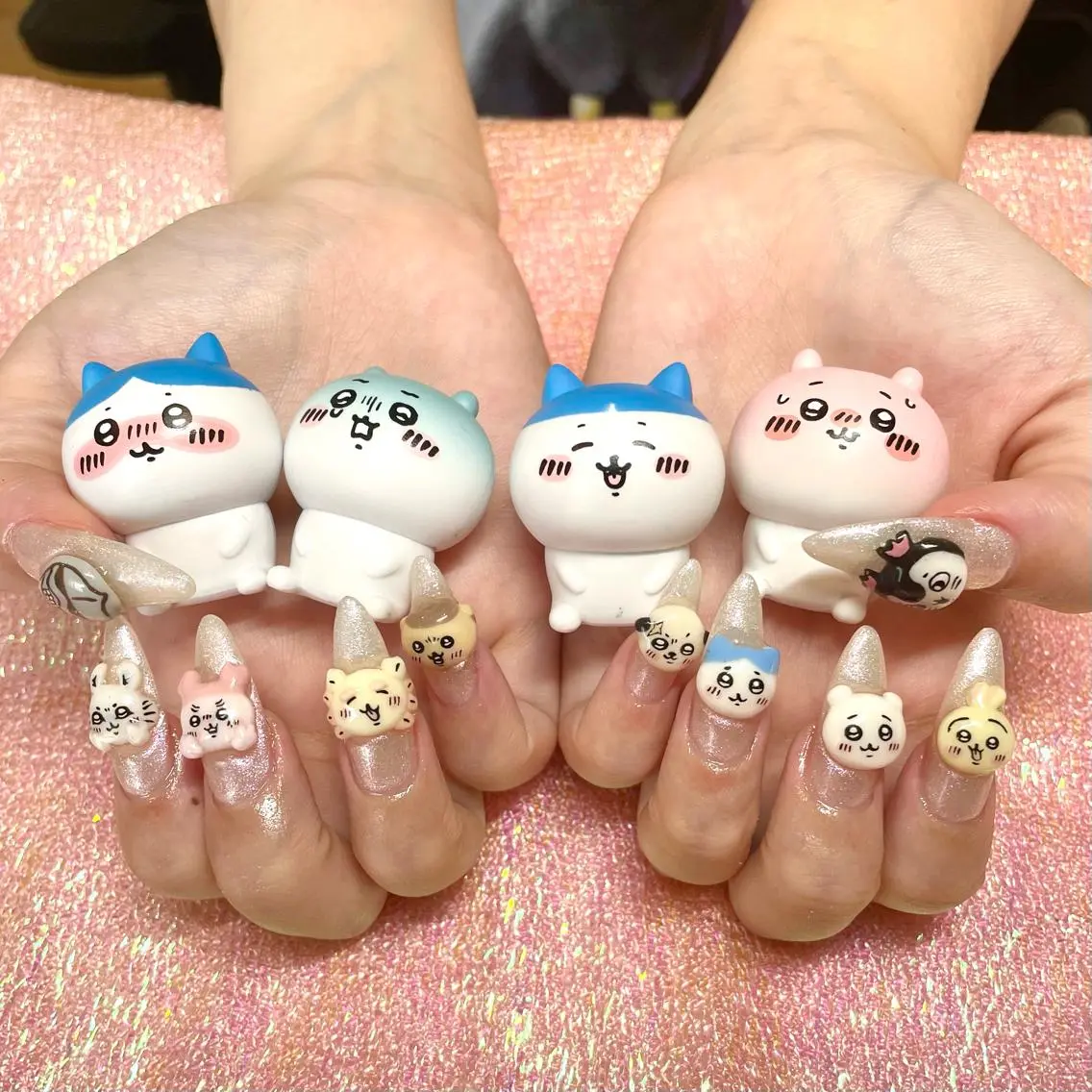 ネイル 持ち込み ハンドネイル Nail ヌシん家 AKANEのネイルデザイン
