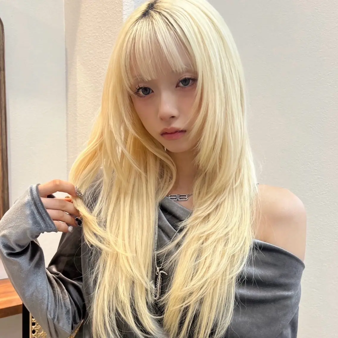 〖モデル限定価格〗1ブリーチオンカラー+3step トリートメントの写真