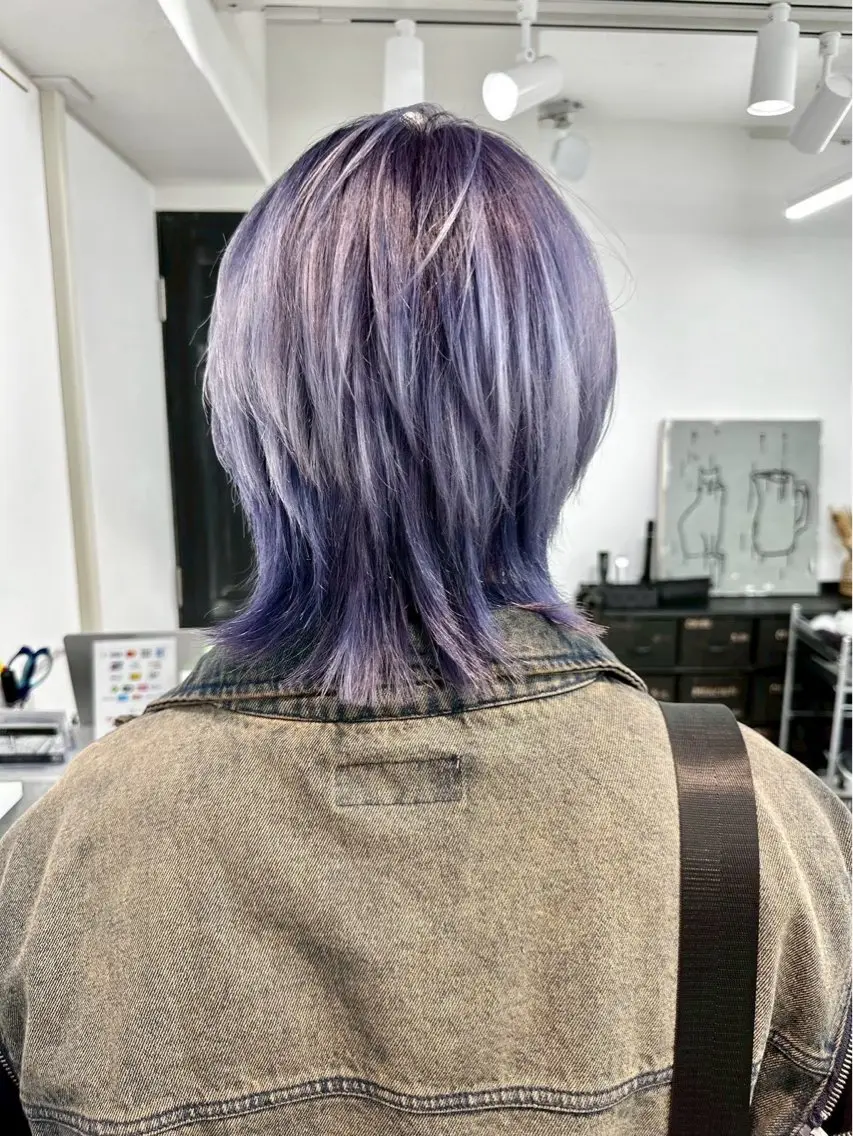 カラー ブリーチ デザインカラー ハイトーンカラー ヘアカラー ブリーチ/推しカラー Hanaのヘアスタイル