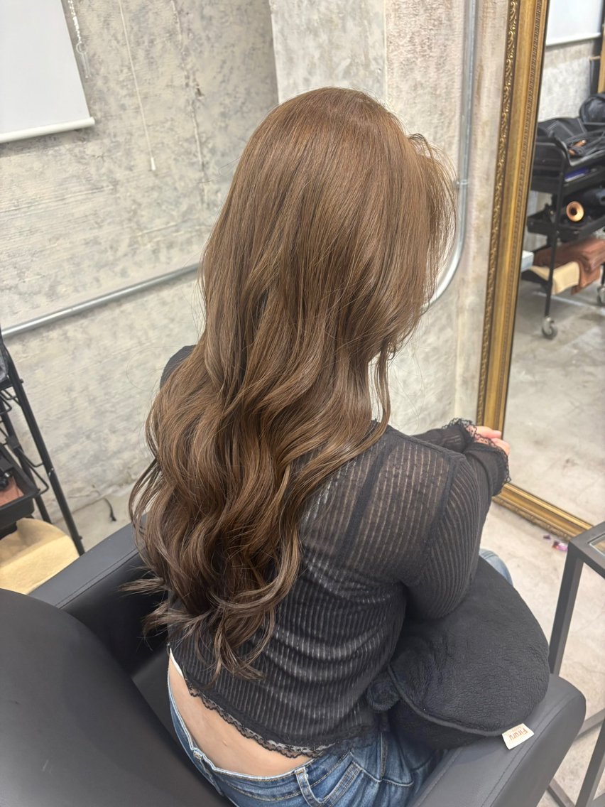 ロング カラー ヘアカラー real yumeka🪄✨のヘアスタイル