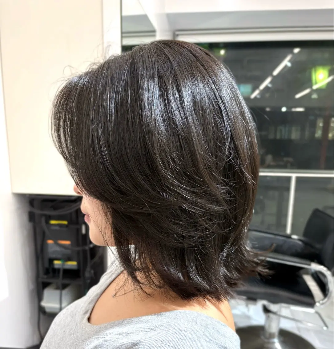 ショート カラー レイヤーカット ヘアカラー haruka /韓国レイヤーのヘアスタイル