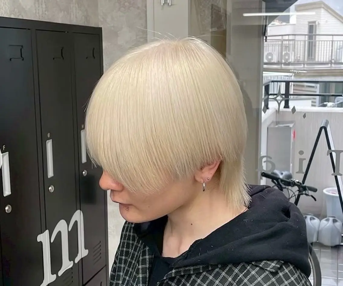 カラー メンズ 佐々木 哲太のヘアスタイル