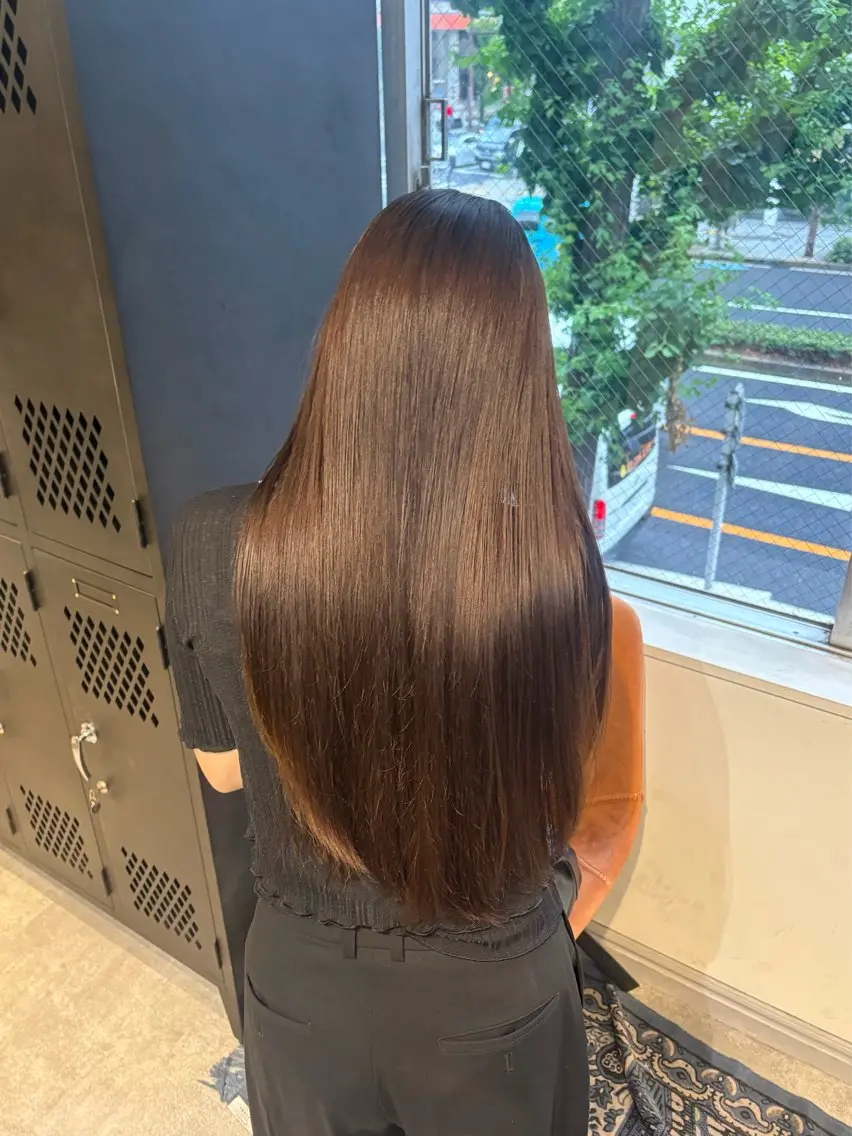 ロング トリートメント siki yuikaのヘアスタイル