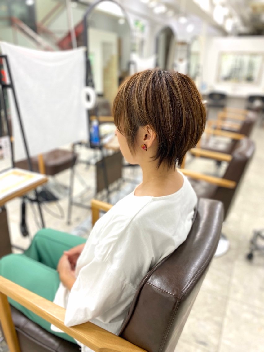 ショート カット トリートメント 💜レディース特化 今井彩楓💜のヘアスタイル