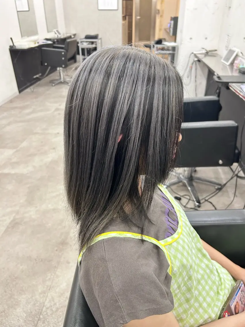 セミロング カット ヘアカラー トリートメント someya 🥀のヘアスタイル