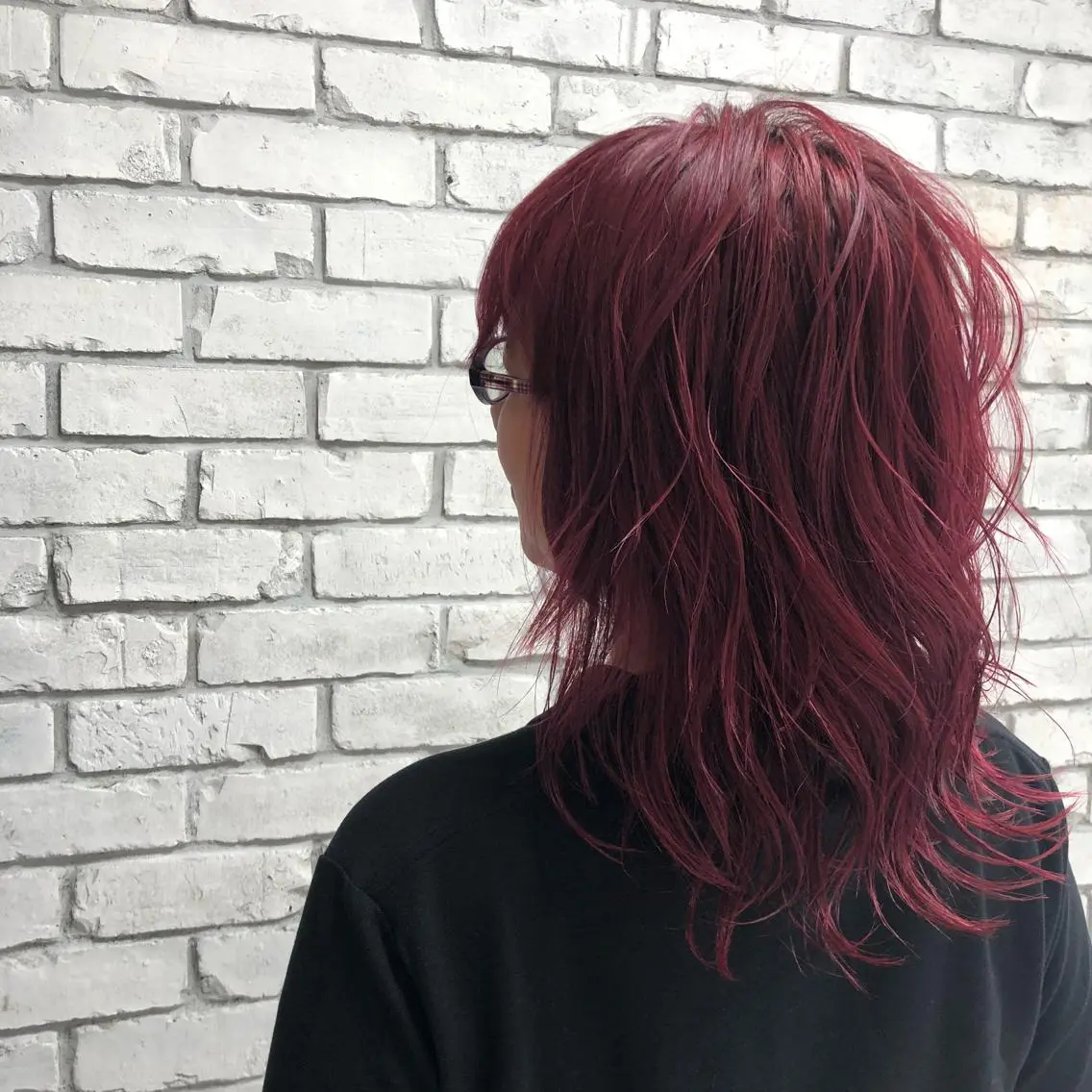 セミロング カラー バレイヤージュ ブリーチ ケアブリーチ ダブルカラー ハイライトカラー ヘアカラー トリートメント welring hair salonのヘアスタイル