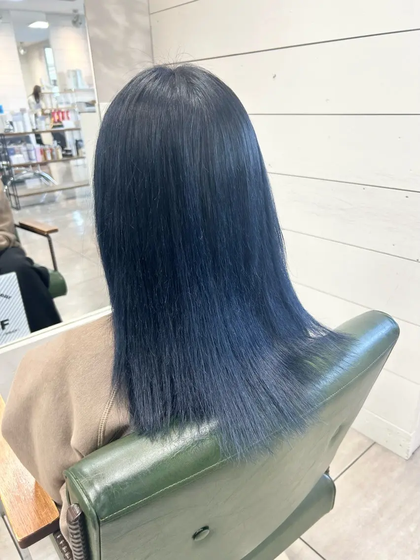 ミディアム カット ヘアカラー 🫧艶髪カラー🫧 森本くるみのヘアスタイル