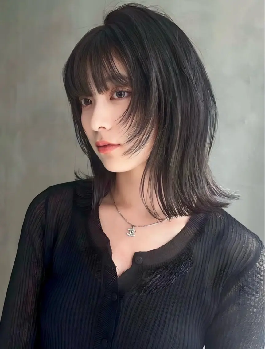 【トーンダウン】黒染めorブラウンカラー+1stepトリートメント🫧の写真