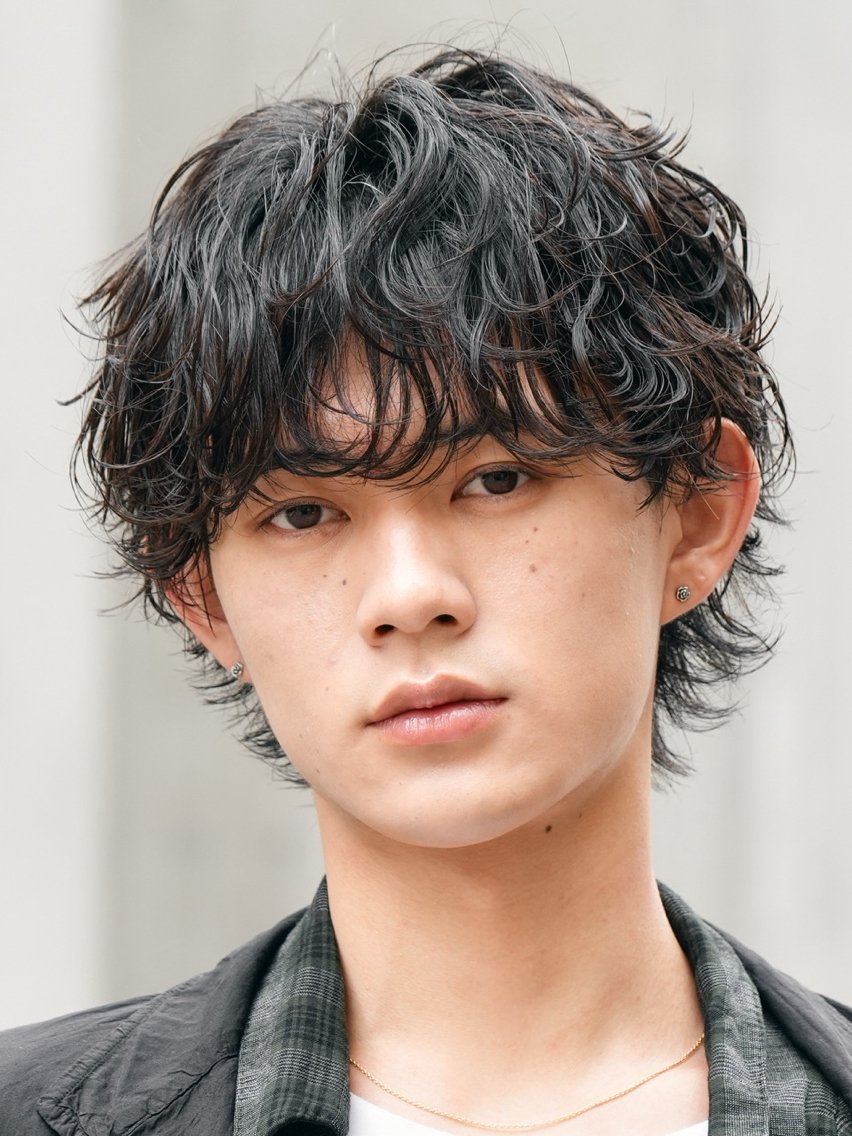 パーマ メンズ カット 無料イノウエのヘアスタイル